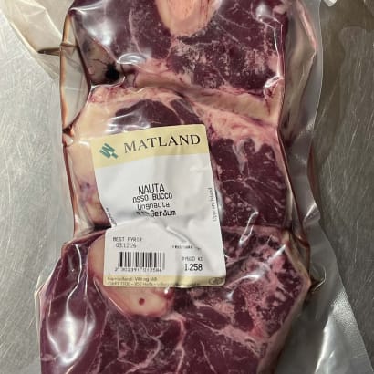 Osso bucco af Angus frá Gerðum