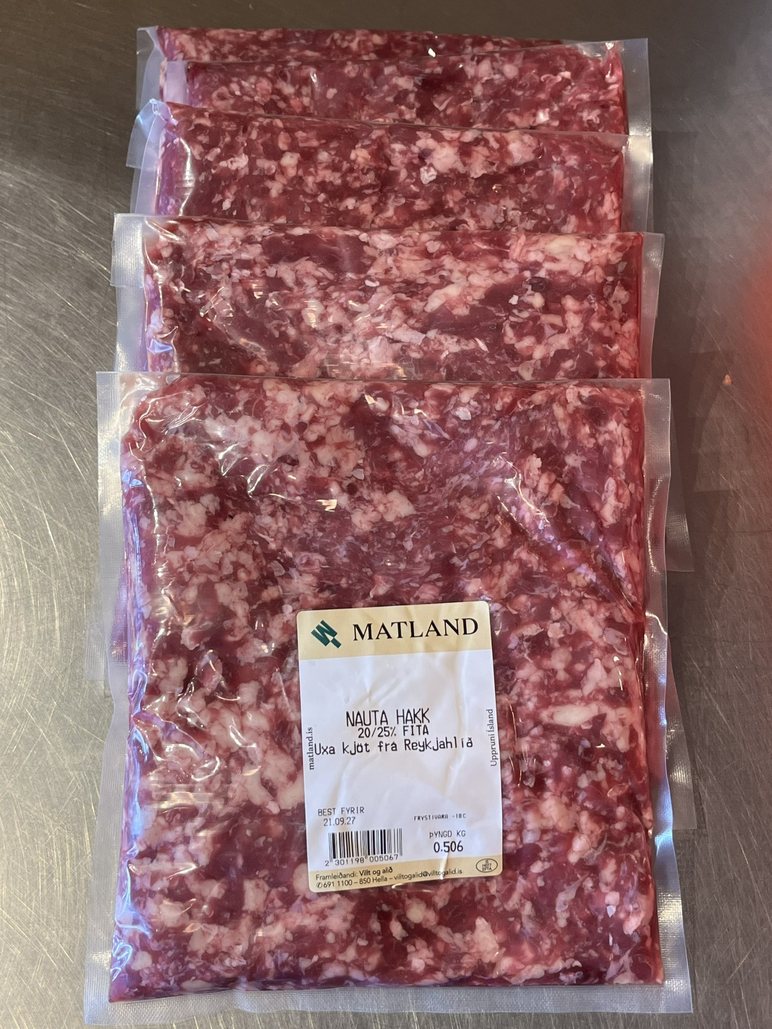 Ketóhakk frá Reykjahlíð - 5 x 500 g - Image 2