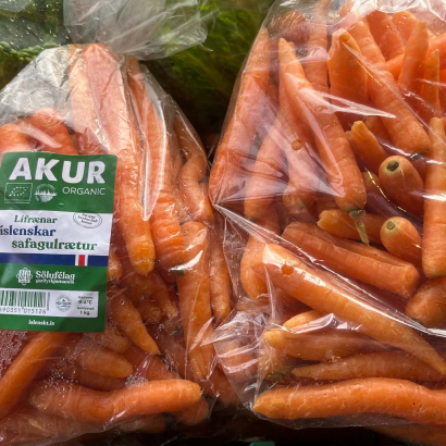Lífrænar litlar gulrætur - 1.000 g