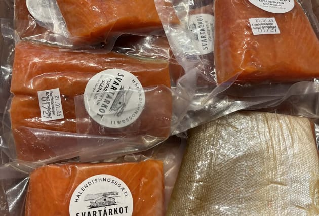 Kofareyktur silungur frá Svartárkoti í Bárðardal - 5 til 6 bitar í kassa