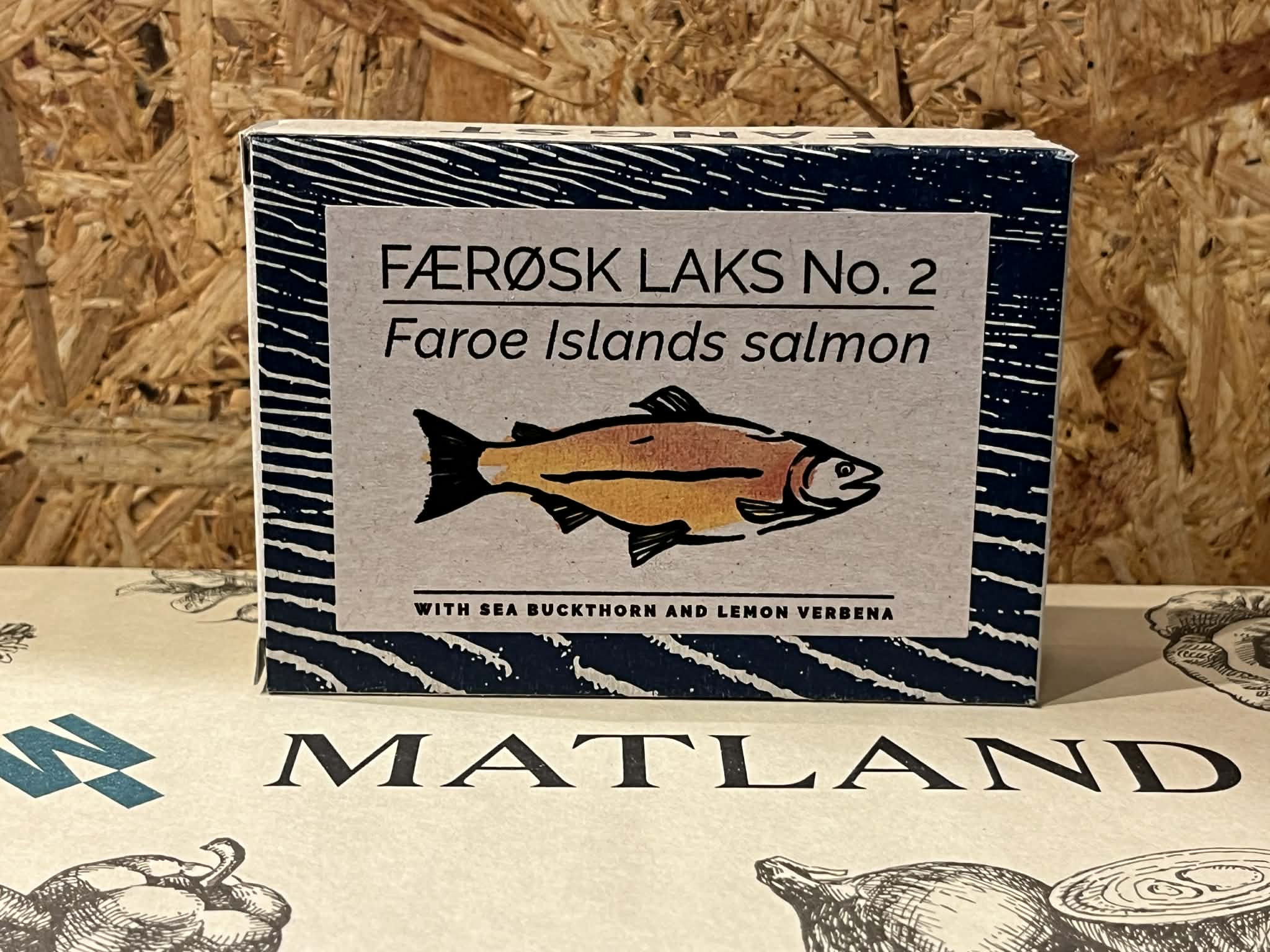 Færeyskur lax no. 2 - Í lífrænni olíu með hafþyrni og sítrónuverbena