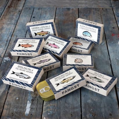 Fiskafurðir í dósum frá Fangst