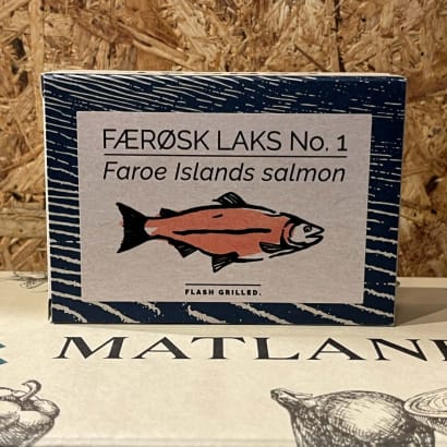 Færeyskur lax no. 1 - Grillaður