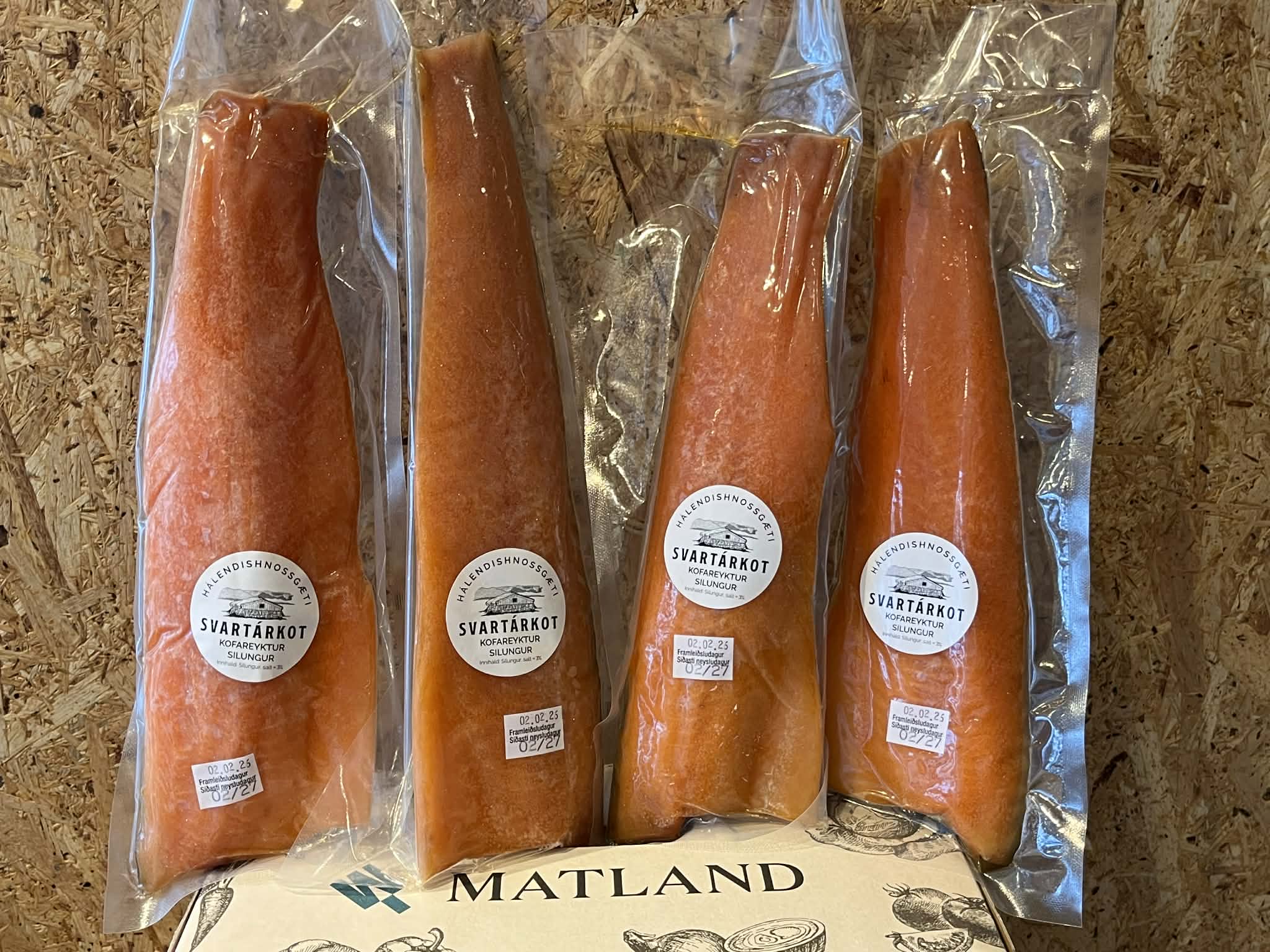 Kofareykt bleikja frá Svartárkoti - 4 flök