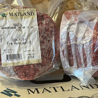 Hamborgarar (12-15%) frá Reykjahlíð - 10 stk.
