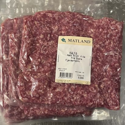 Litlir pakkar af kálfahakki frá Stóra-Fjarðarhorni - 5 x 300 g