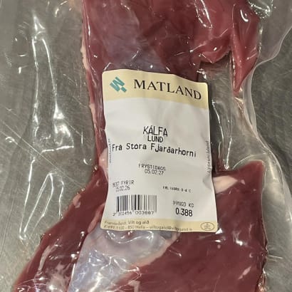 Fersk kálfalund frá Stóra-Fjarðarhorni