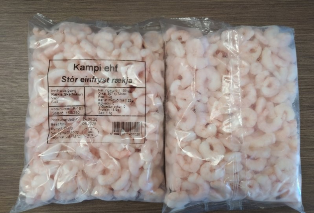 Stór úthafsrækja að vestan - 1 kg (2 x 500 g)