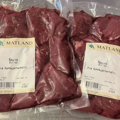 Nautagúllas frá Gunnbjarnarholti - 1 kg