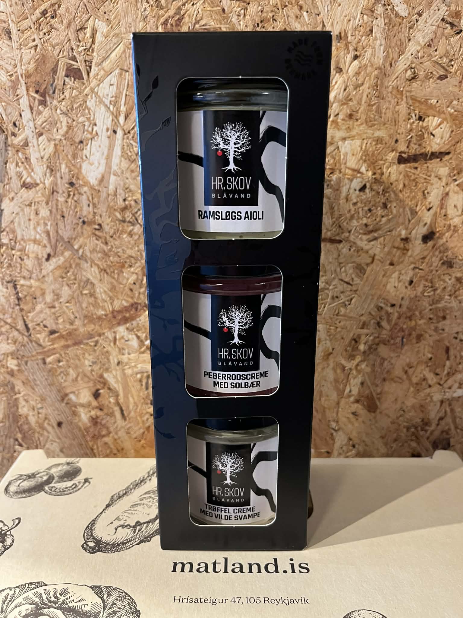 Sósuþrenna frá Hr. Skov