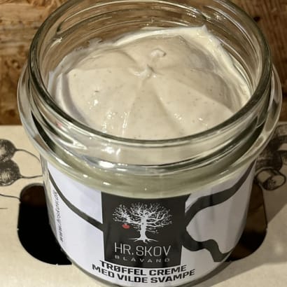 Trufflukrem með villtum sveppum