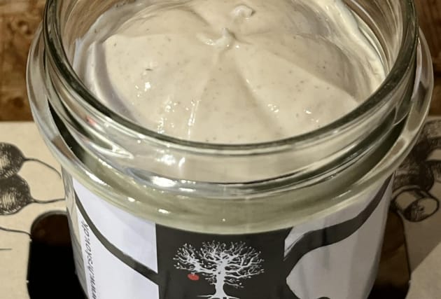 Trufflukrem með villtum sveppum