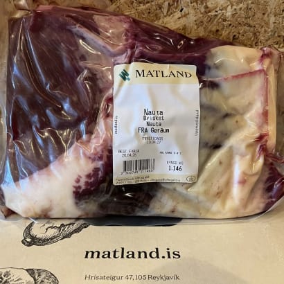 Ferskt brisket frá Gerðum