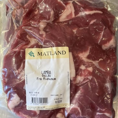 Lambagúllas frá Miðhúsum á Ströndum