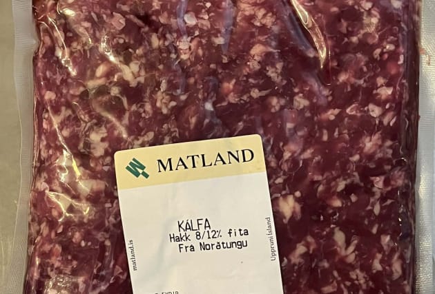 Kálfahakk frá Norðtungu - 3 pk x 500 g