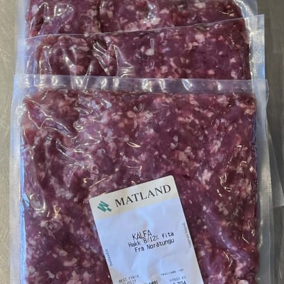 Litlir pakkar af kálfahakki frá Norðtungu - 5 pk x 300 g
