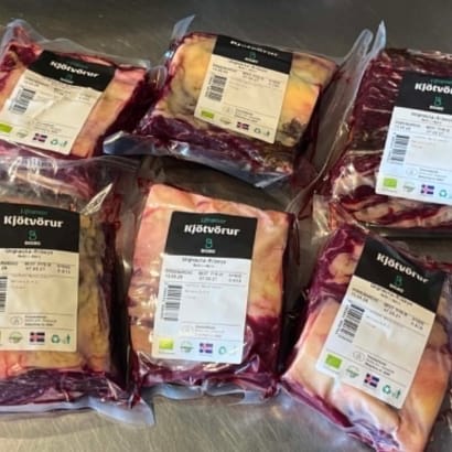 Lífrænt ferskt ribeye frá Búlandi