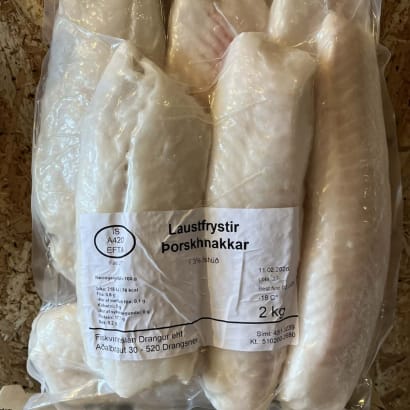 Lausfrystir þorskhnakkar - 2 kg