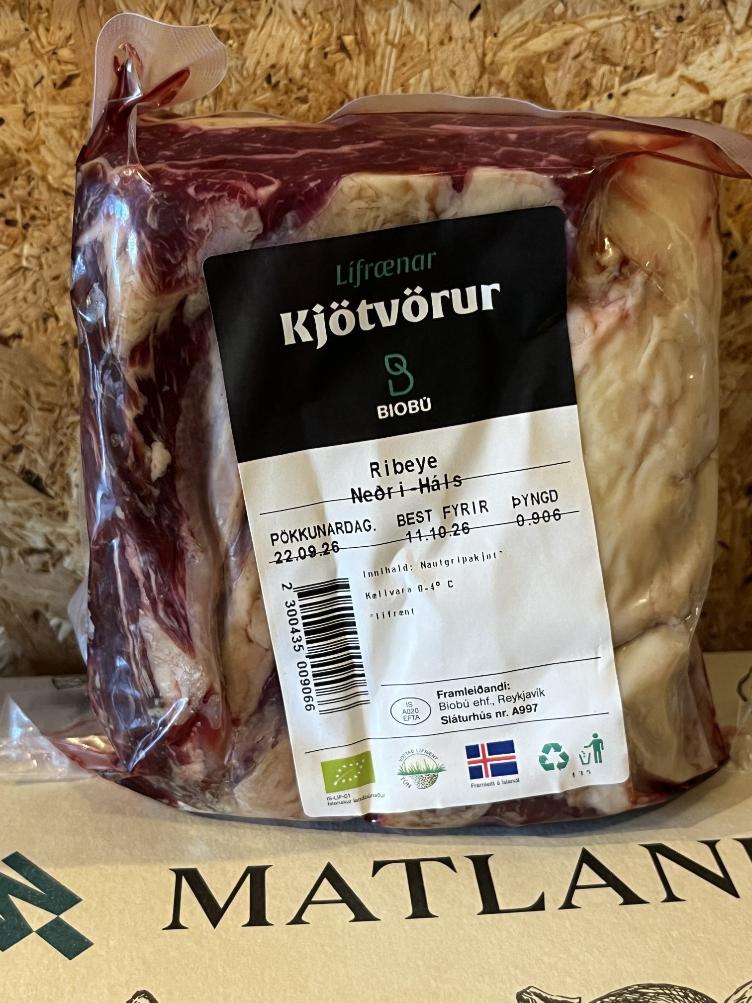 Lífrænt ribeye frá Neðra-Hálsi - Image 2