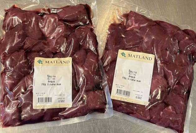 Nautagúllas af 100% Angus frá Vindheimum - 1 kg