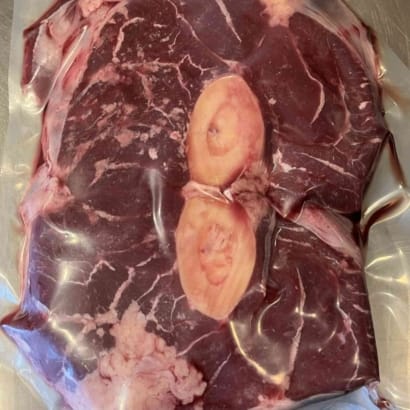 Osso bucco af 100% Angusnauti frá Vindheimum