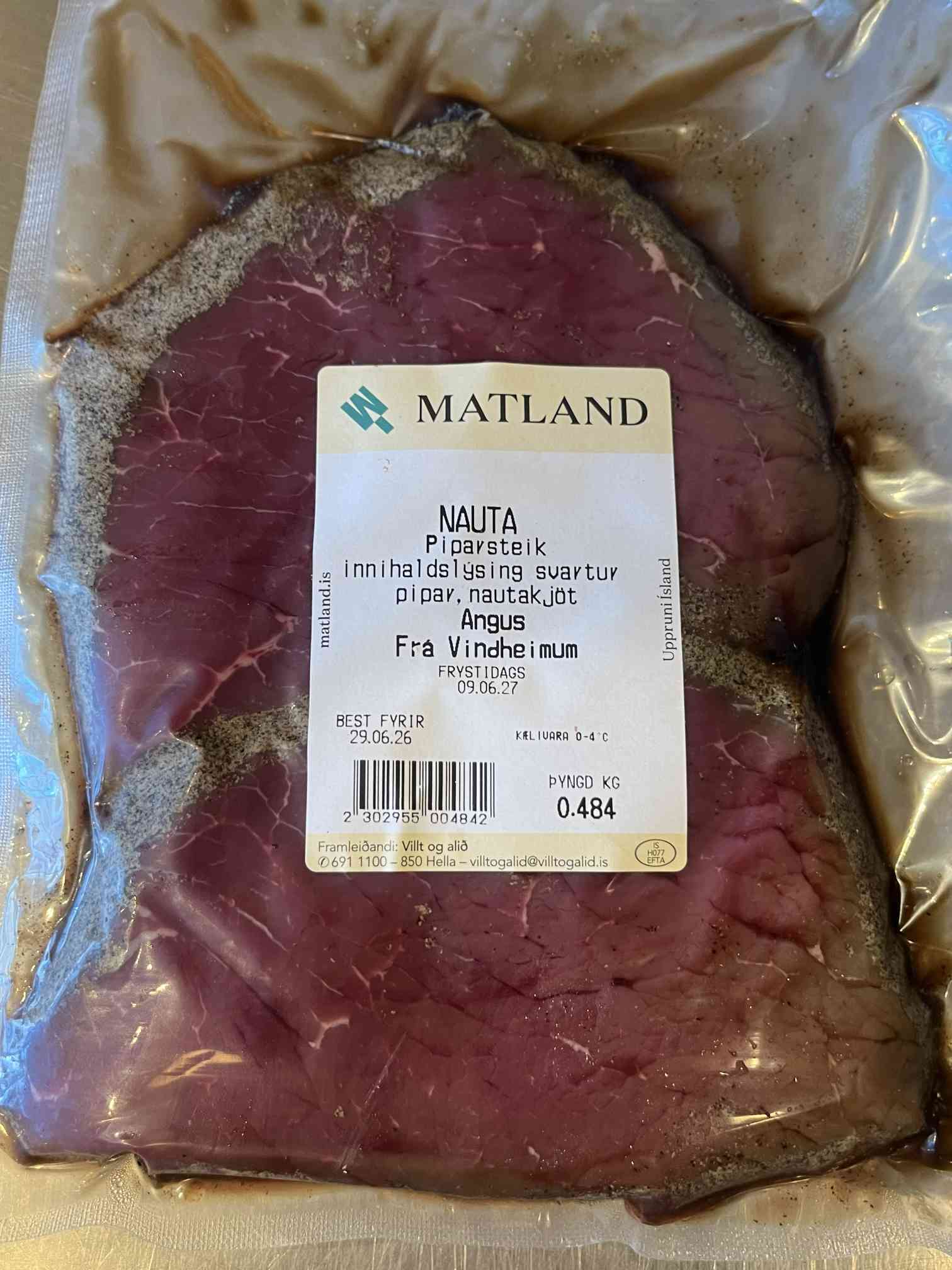 Piparsteikur frá Gunnbjarnarholti