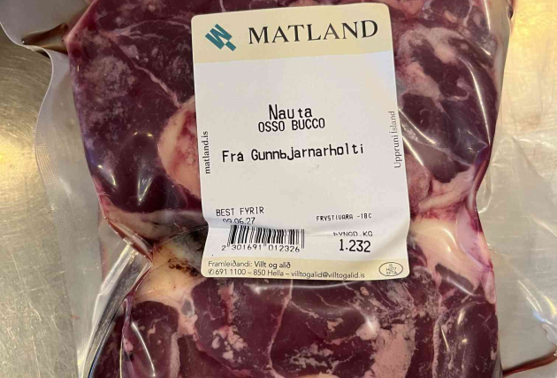 Osso bucco frá Gunnbjarnarholti