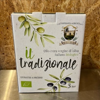 Il Tradisionale, lífræn ólífuolía frá Ítalíu - stór, 3 líter (Afrit)