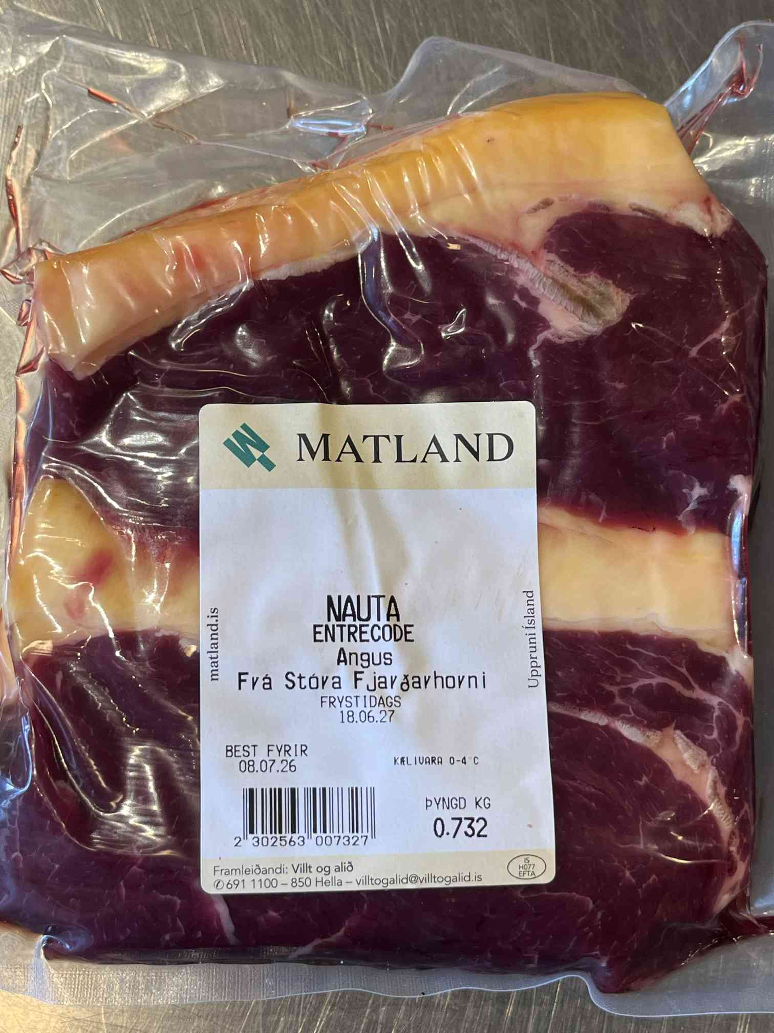 Ferskt entrecote af Angus frá Stóra-Fjarðarhorni - Image 3