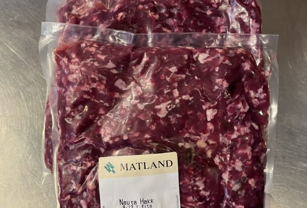 Angus nautahakk (8-12%) frá Vindheimum - 5 pk.
