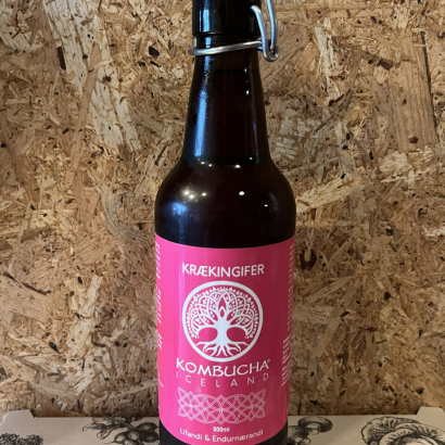 Kombucha - Krækingifer - 500 ml