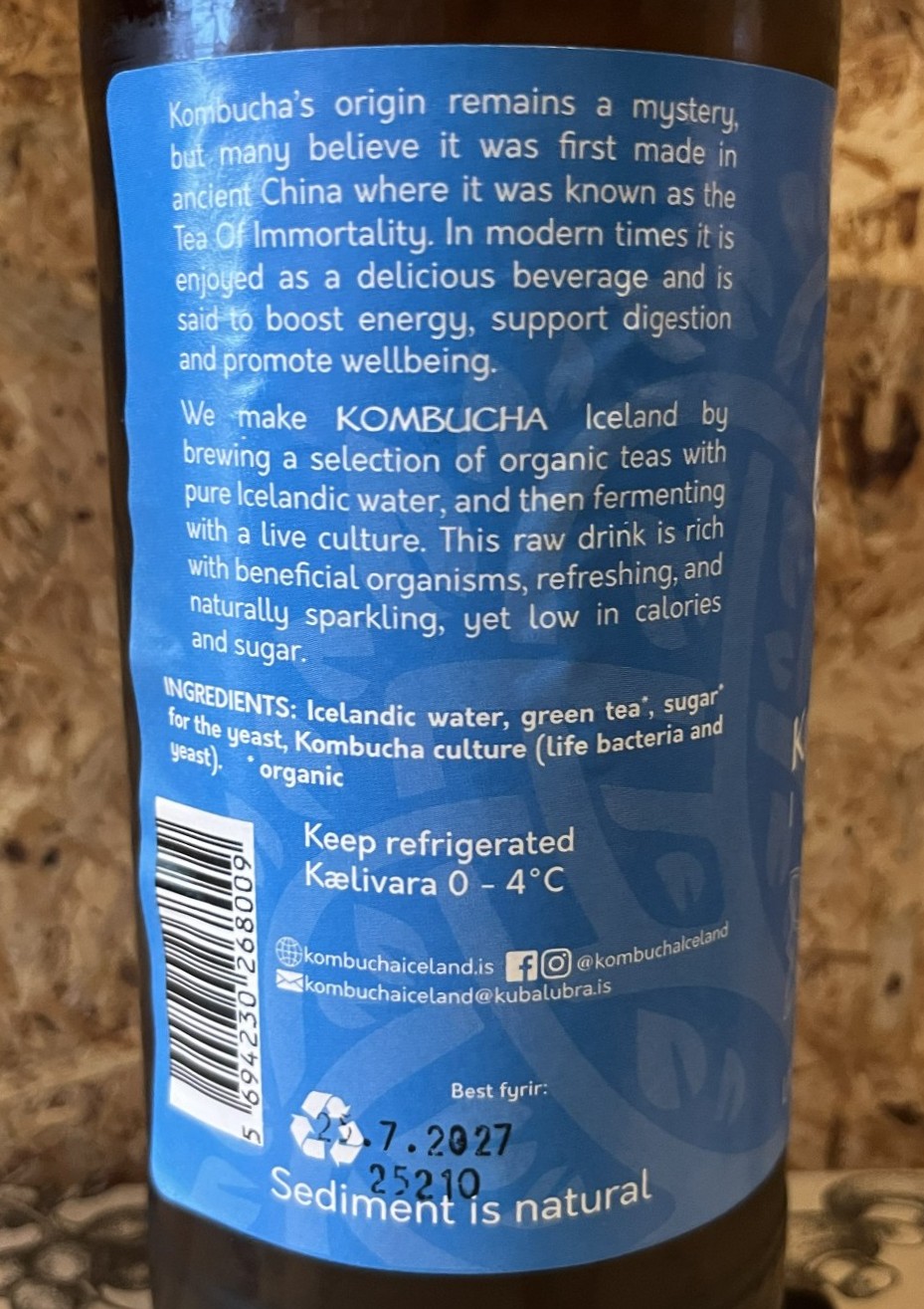 Kombucha - Original - 500 ml - Image 3