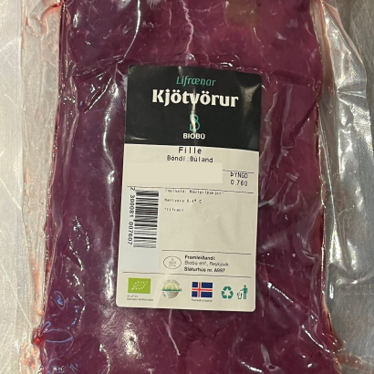 Lífrænt ferskt fille frá Búlandi