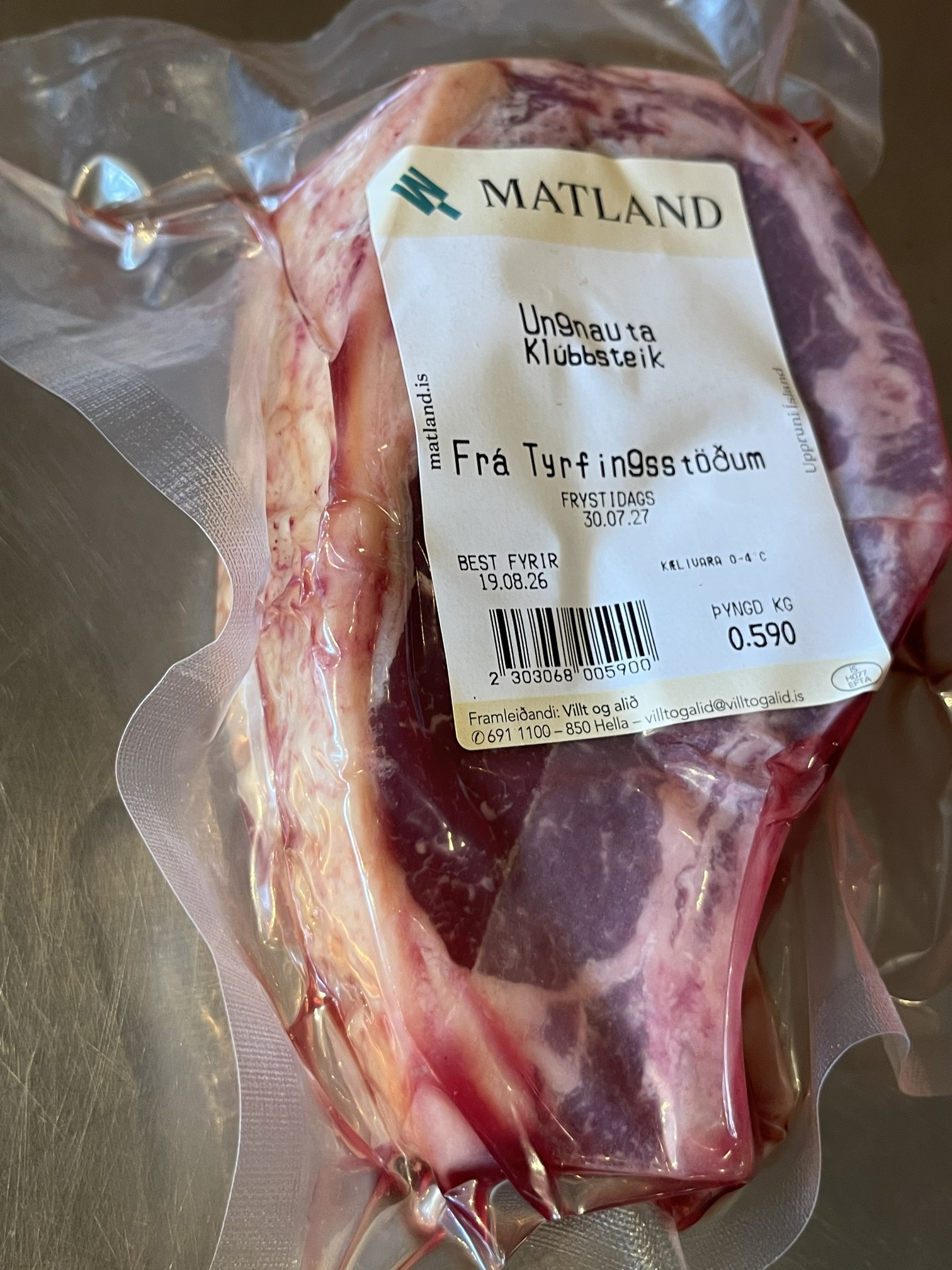 Fersk klúbbsteik frá Tyrfingsstöðum - Image 4