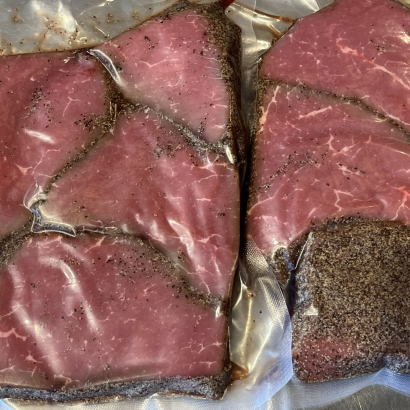 Piparsteik af 100% Angus frá Stóra-Ármóti
