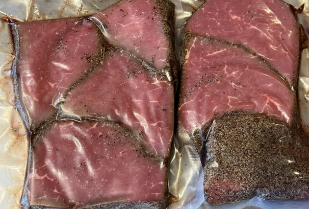 Piparsteik af 100% Angus frá Stóra-Ármóti