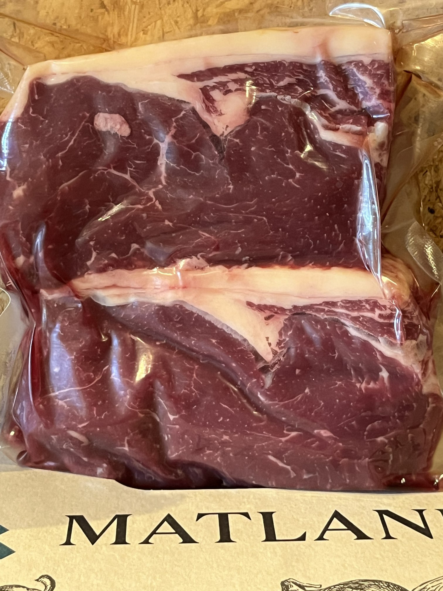Ferskt Entrecote frá Reykjahlíð