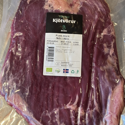 Lífrænt flank frá Neðra-Hálsi