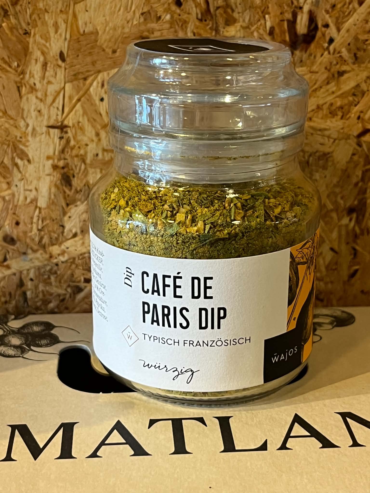 Café-París - hráefni í kalda sósu