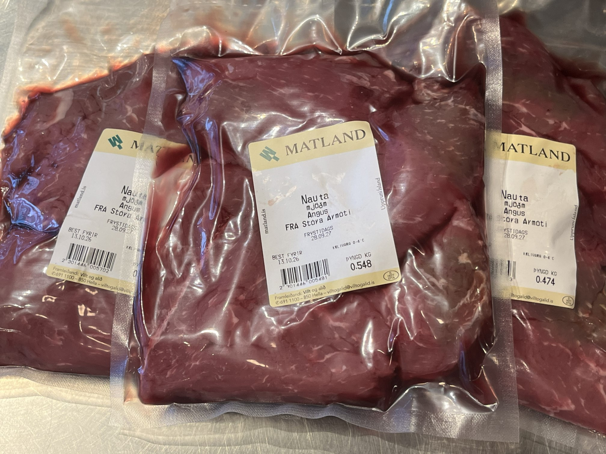 Ferskar smásteikur af 100% Angus frá Stóra-Ármóti - Image 4