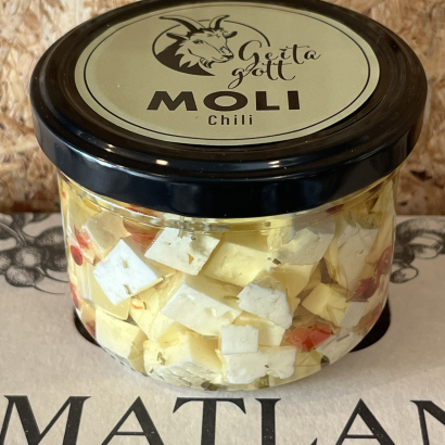 Chili-geitaosturinn Moli frá Geitagott