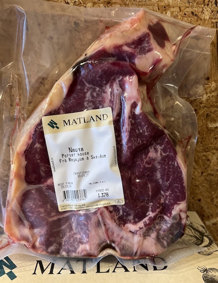 Fersk Porterhouse-steik frá Reykjum - Image 2